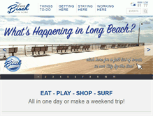 Tablet Screenshot of longbeachlife.com